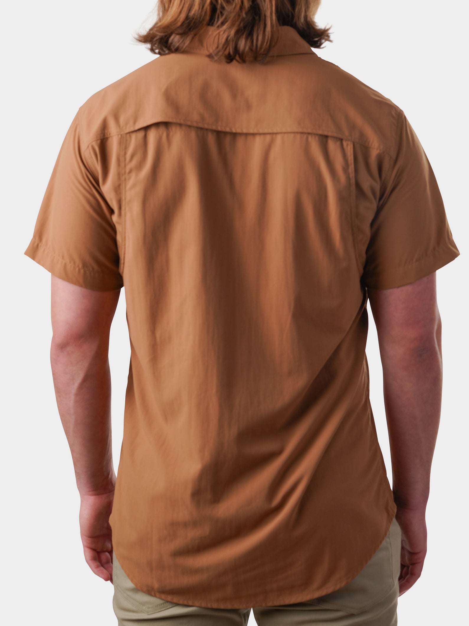 M's Lightweight Hunting Shirt Short Sleeve - Pintail Brown