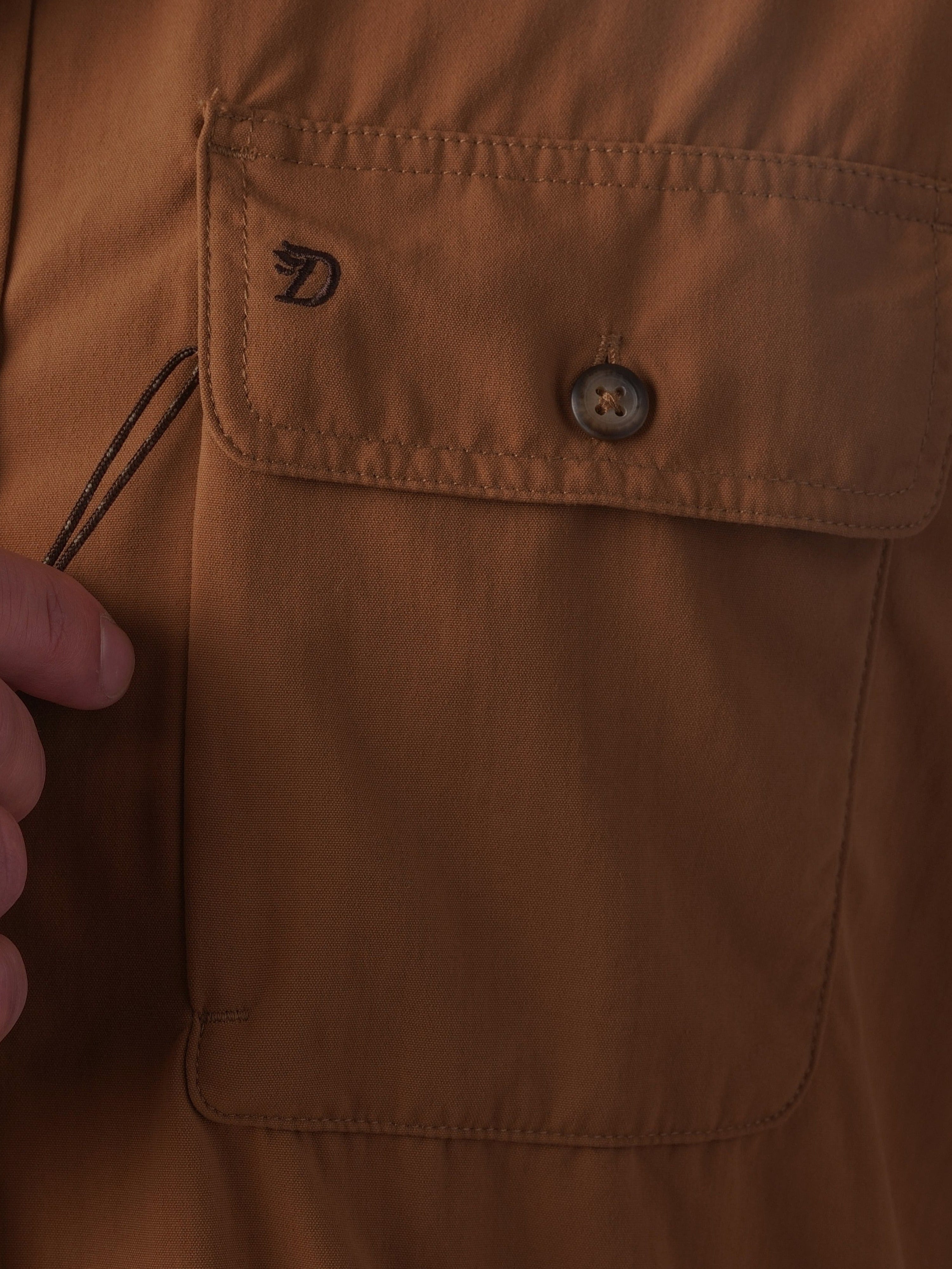 M's Lightweight Hunting Shirt Short Sleeve - Pintail Brown