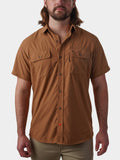 Men's Lightweight Hunting Shirt - Short Sleeve - Pintail Brown