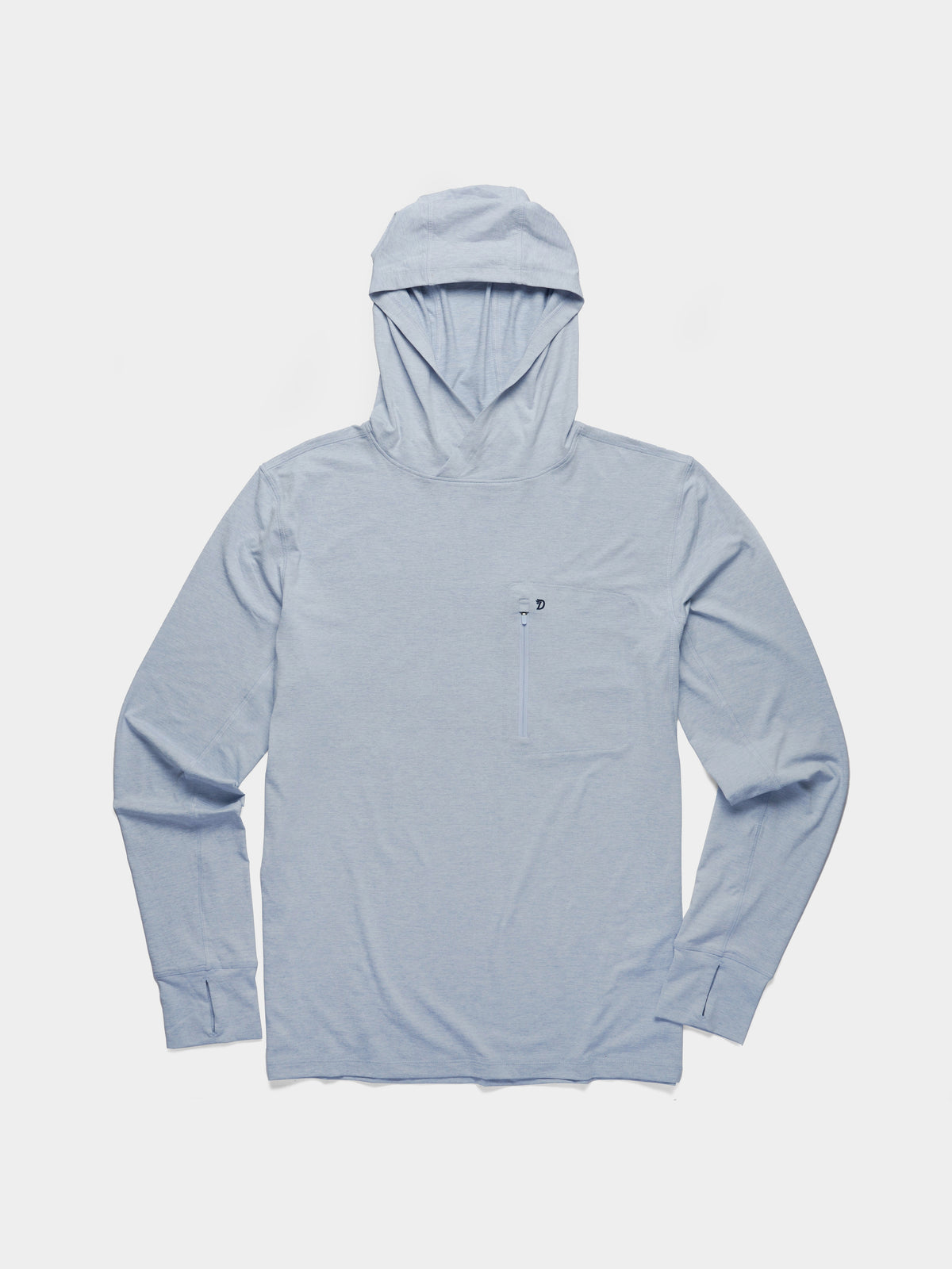 Men's Rockport Hoodie - Heathered Clear Skies