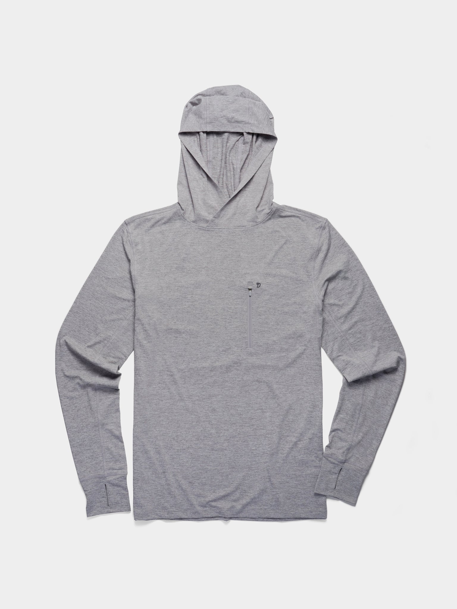 Men's Rockport Hoodie - Heathered Oyster