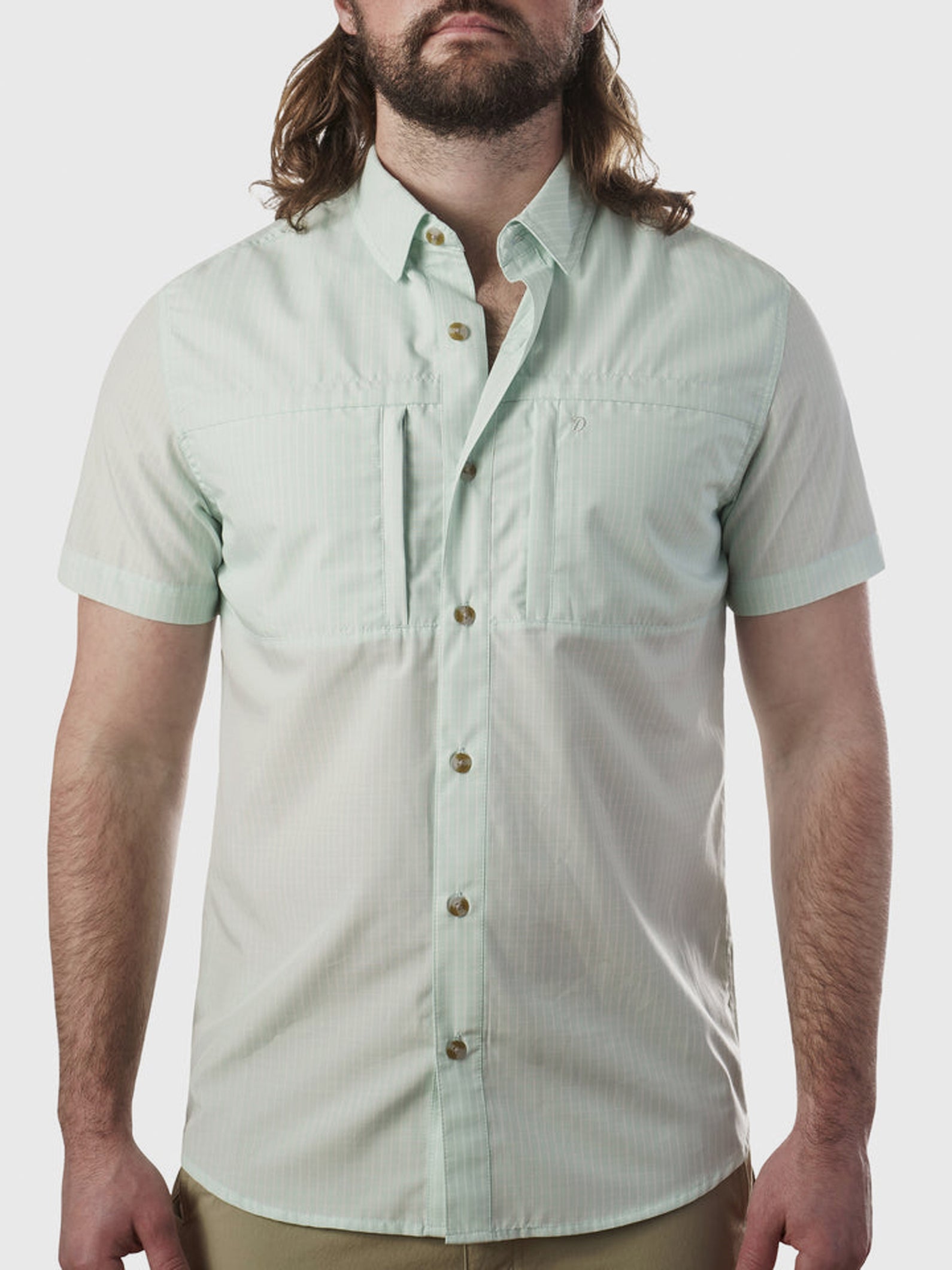 Helm Shirt Short Sleeve - Whitewater Grid