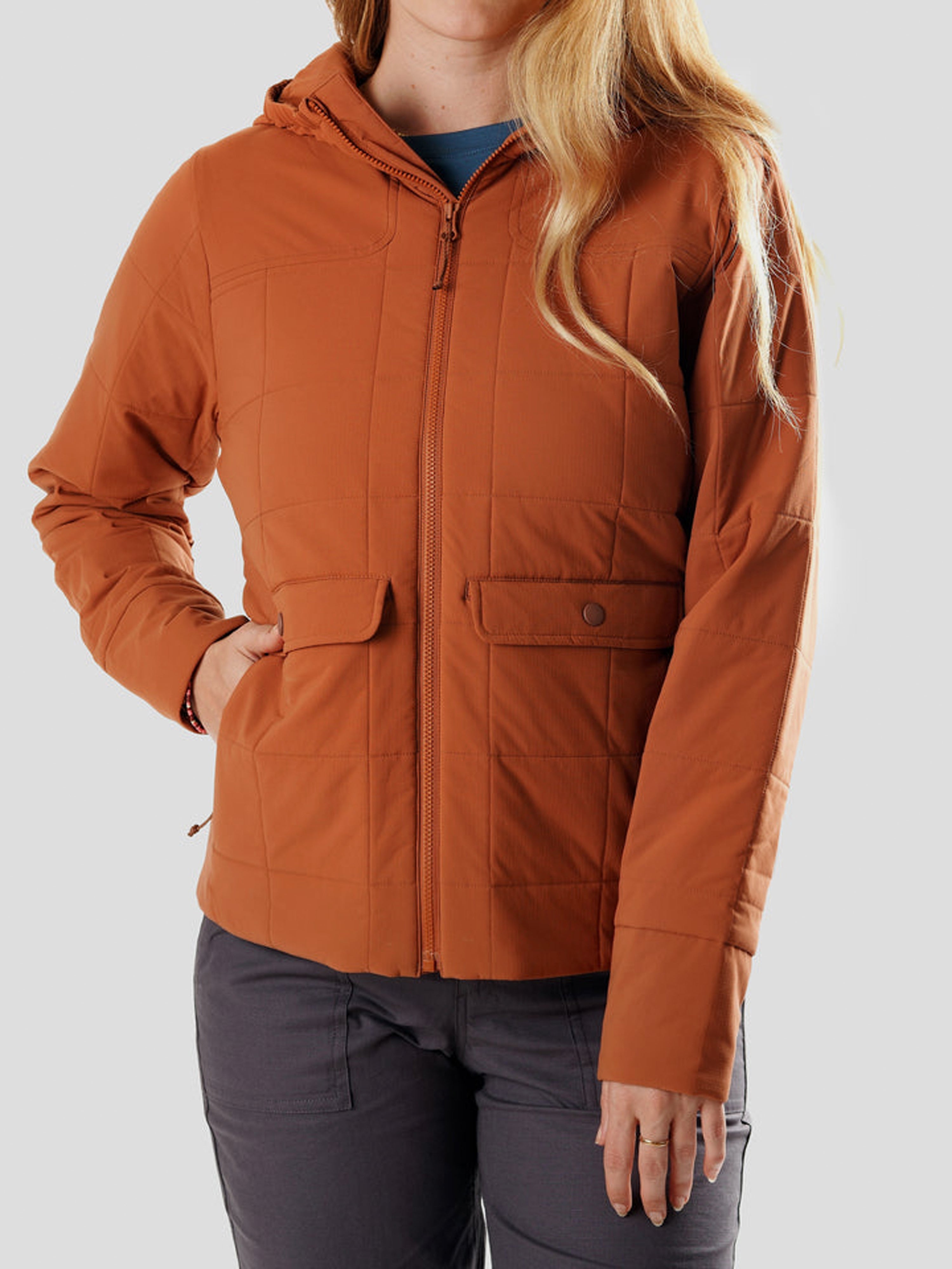 Insulated hoodie women's sales
