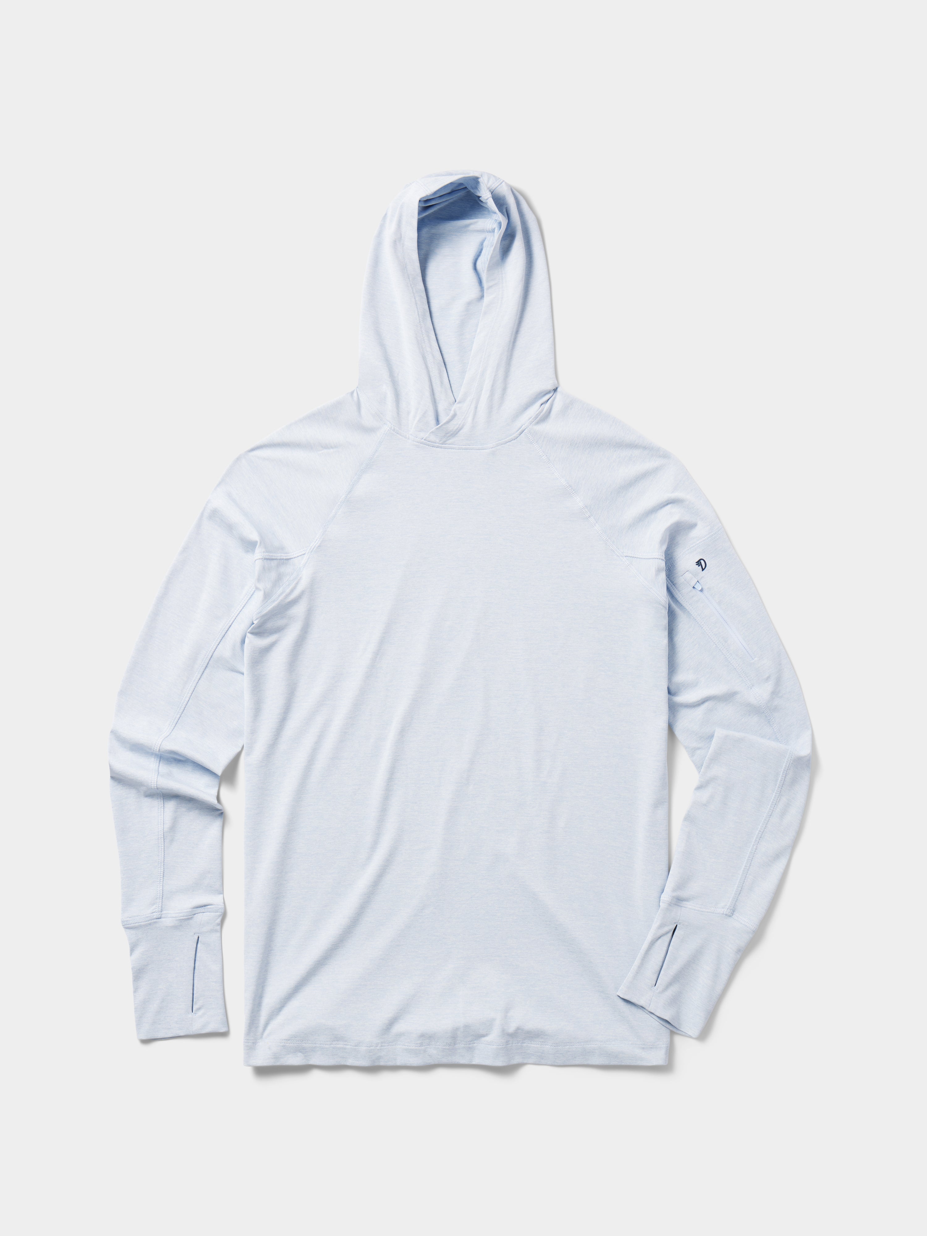 W's Rockport Hoodie - Heathered Clear Skies