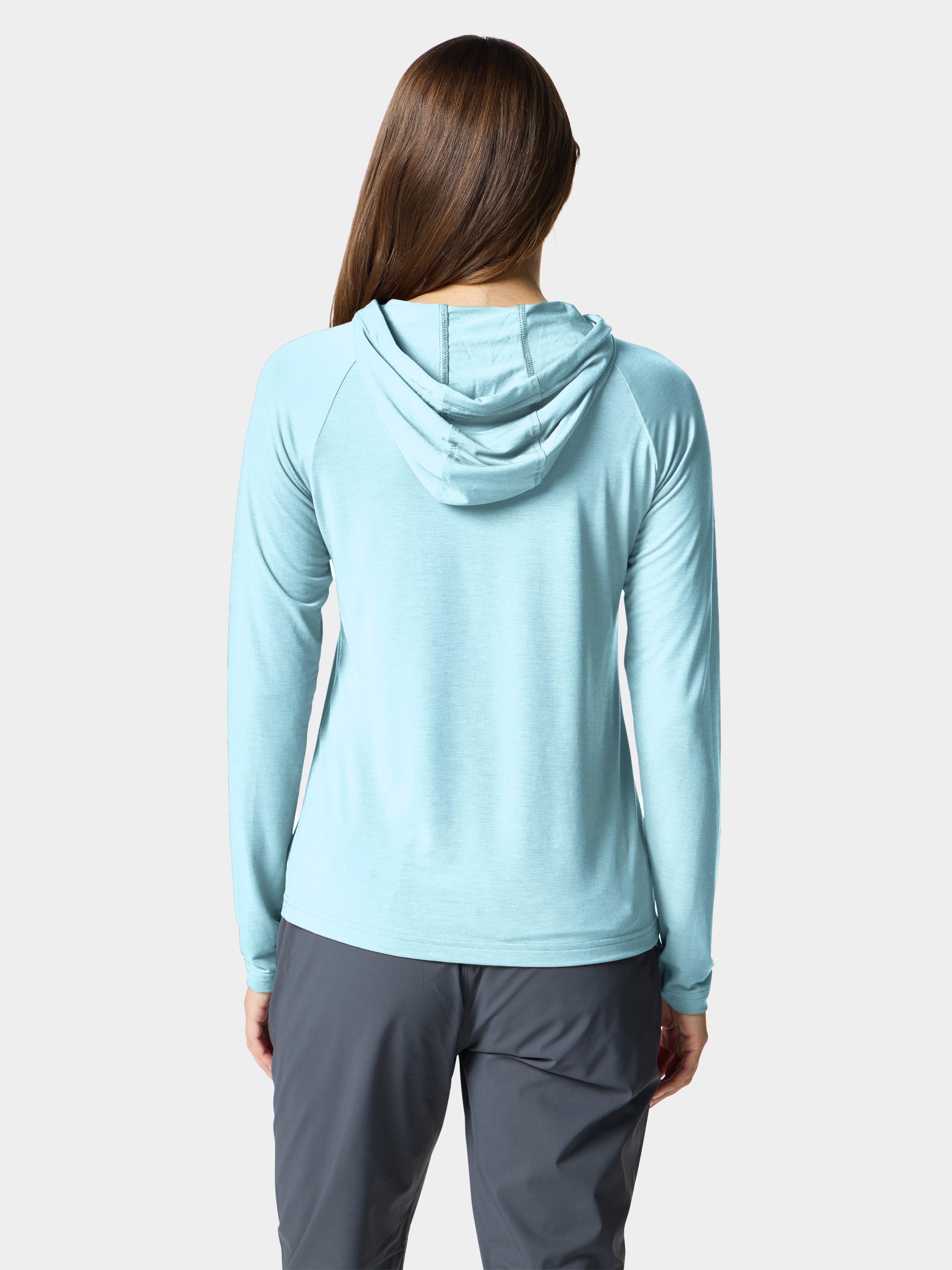 W's Lightweight Performance Hoodie - Ice Water