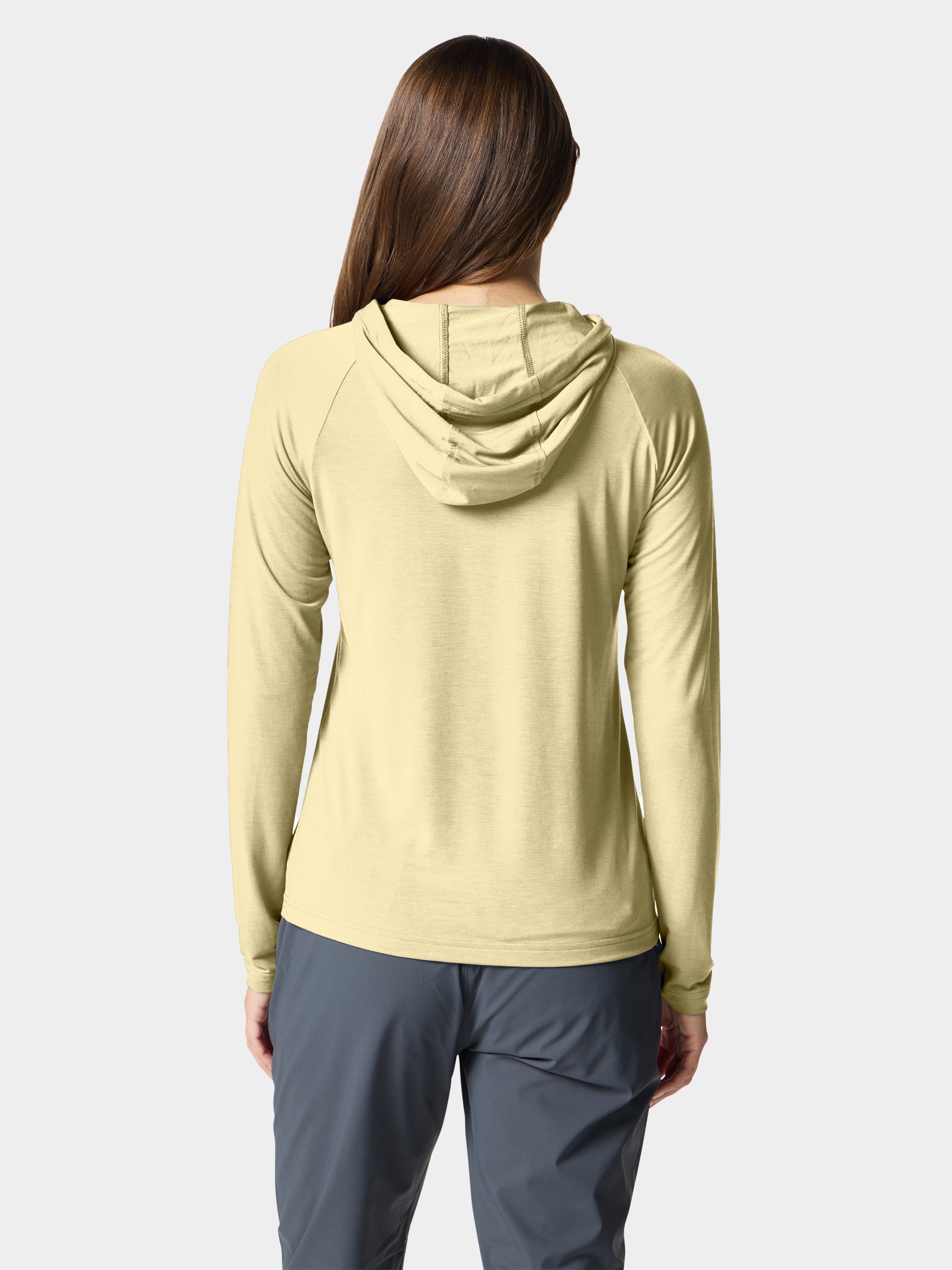 W's Lightweight Performance Hoodie - Summerland Yellow
