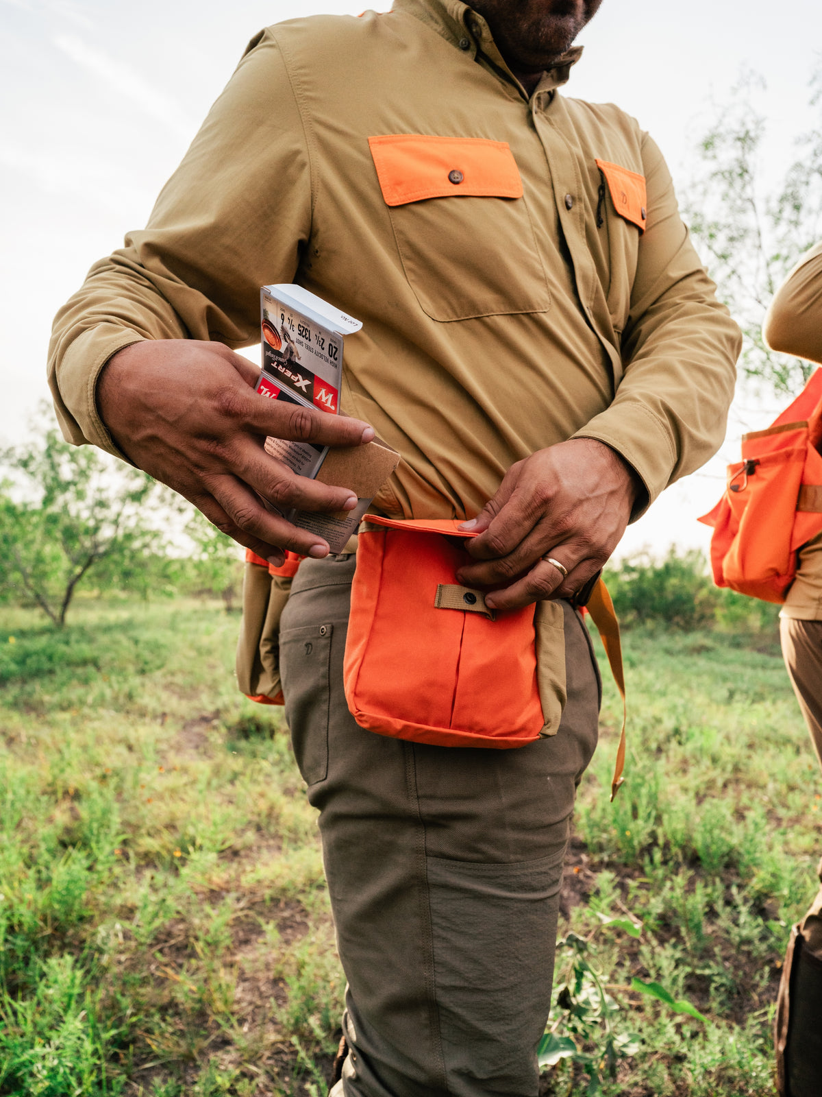 Canvas Shell & Game Bag Set - Blaze/Wheat