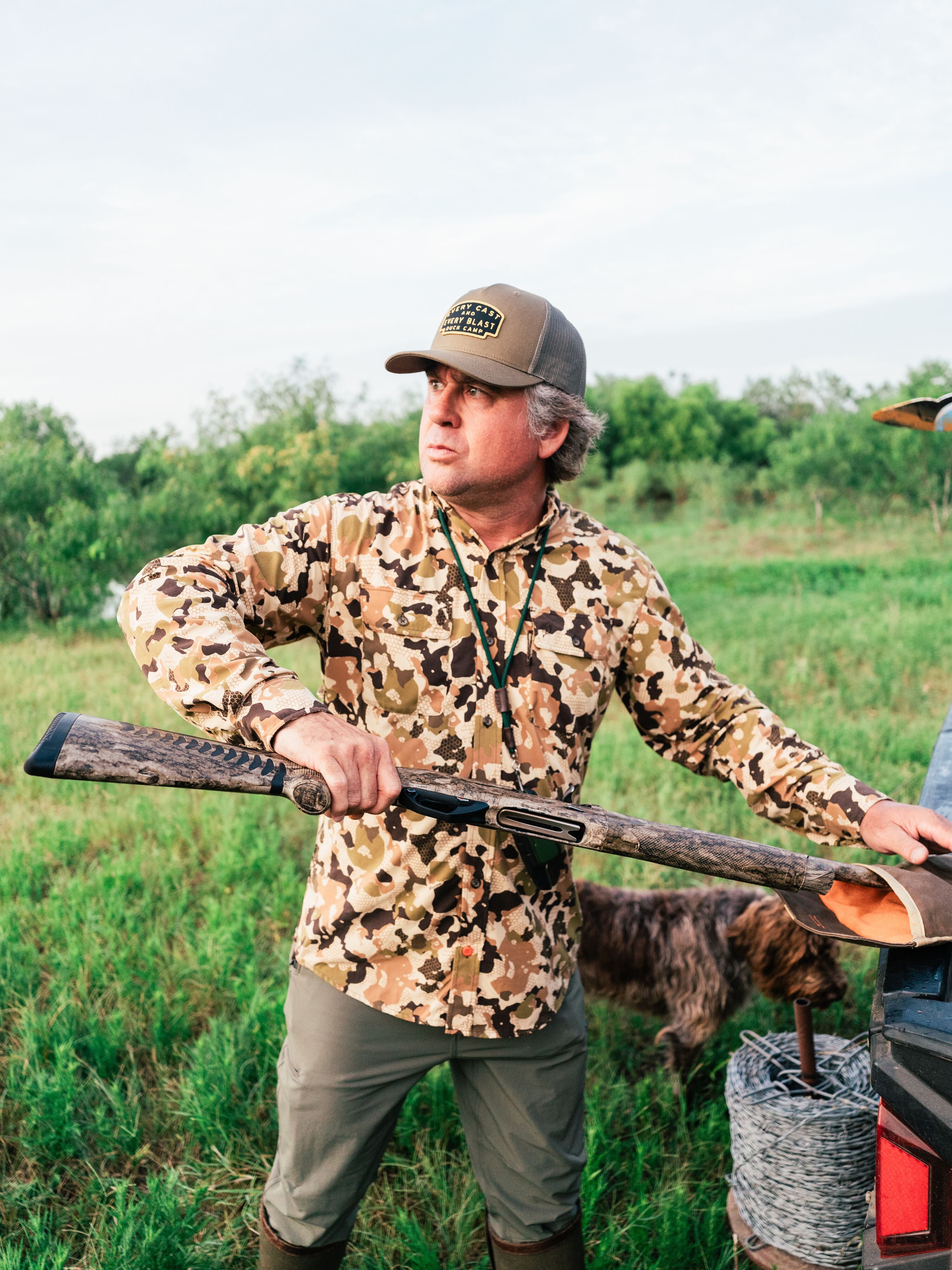 M's Lightweight Hunting Shirt Long Sleeve - Wetland