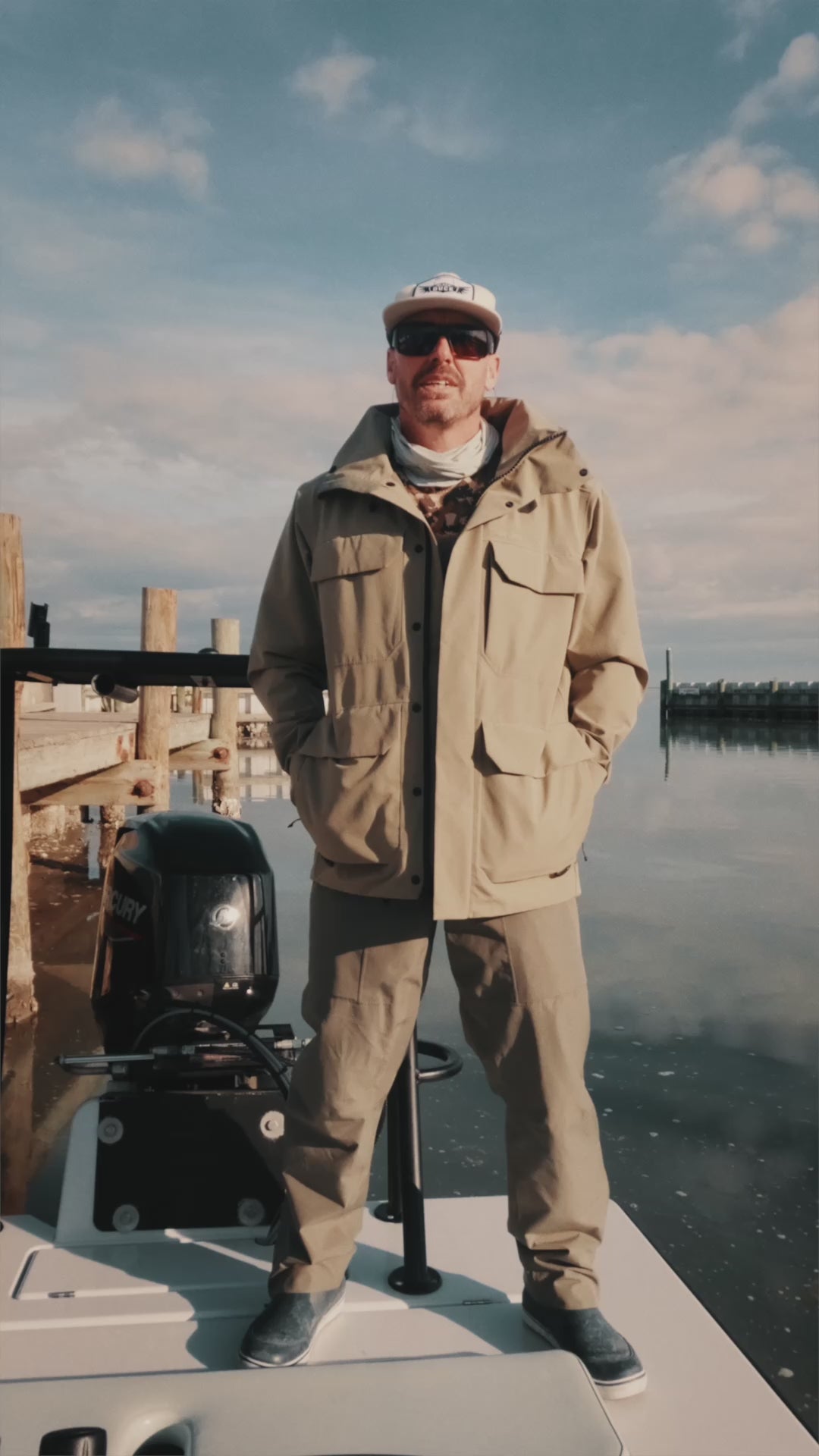 Men's Deck Jacket - Sagebrush