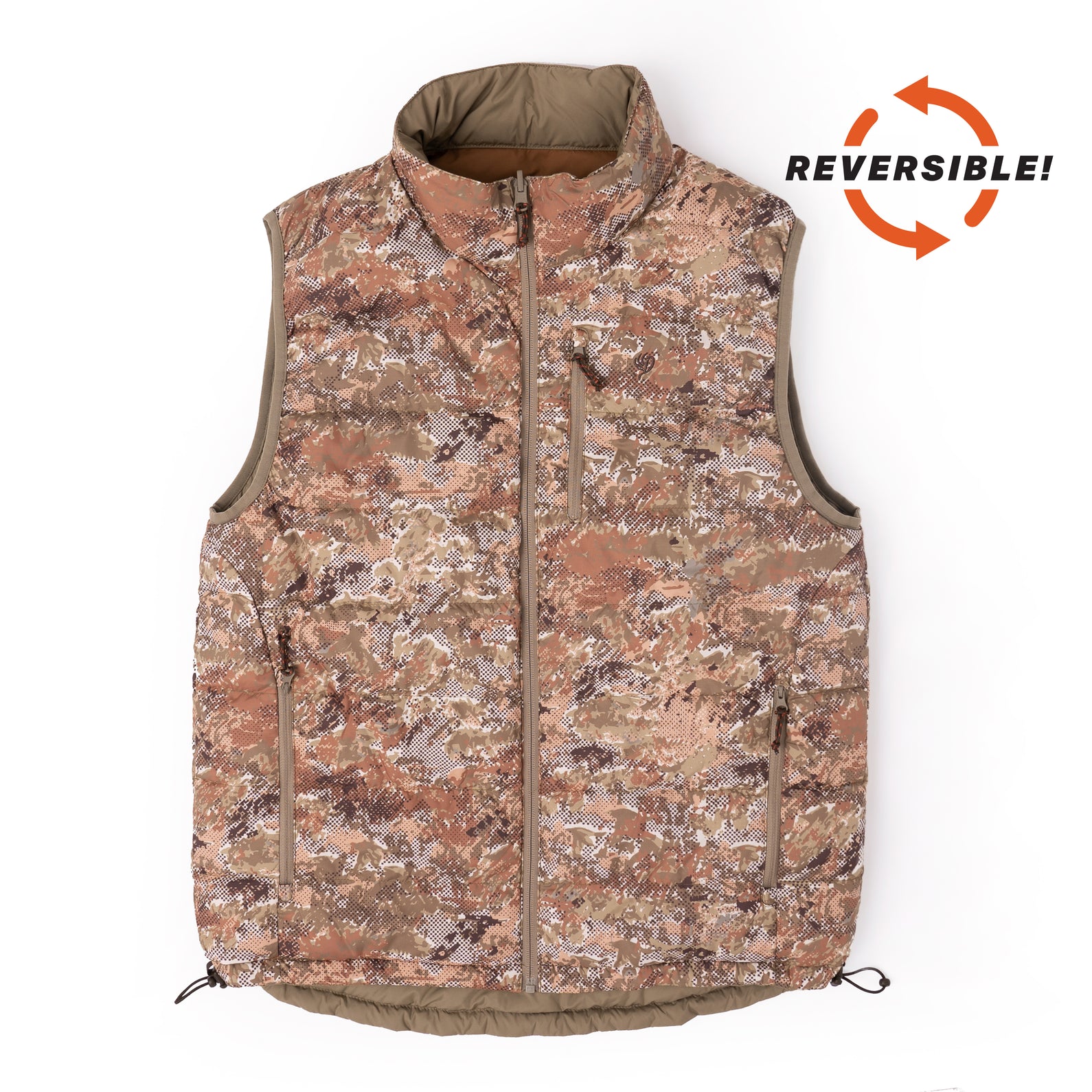 M's DryDown Vest - Reversible 1.0 - Sagebrush / Midland 2.0