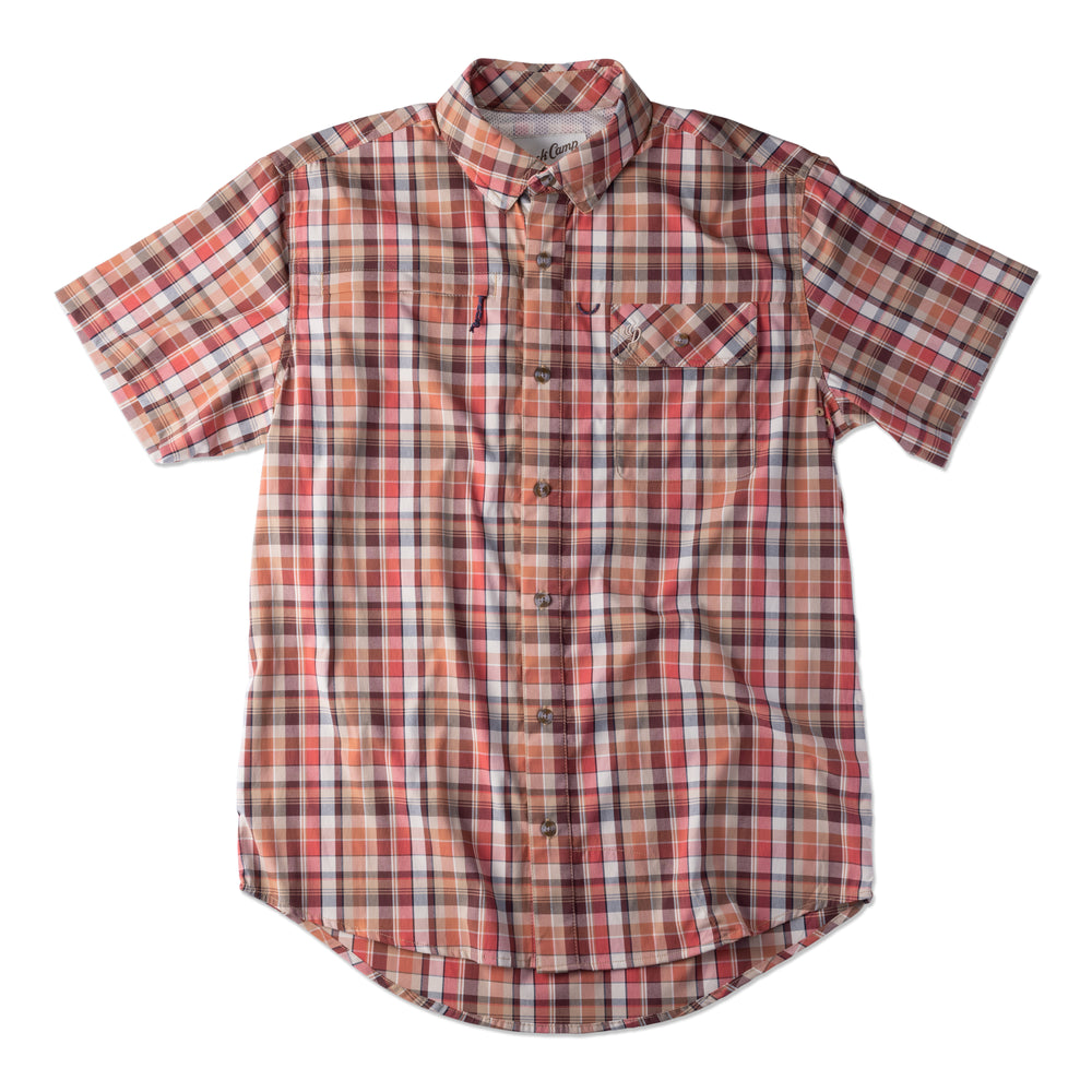 Signature Fishing Shirt - Short Sleeve - Copper River Plaid