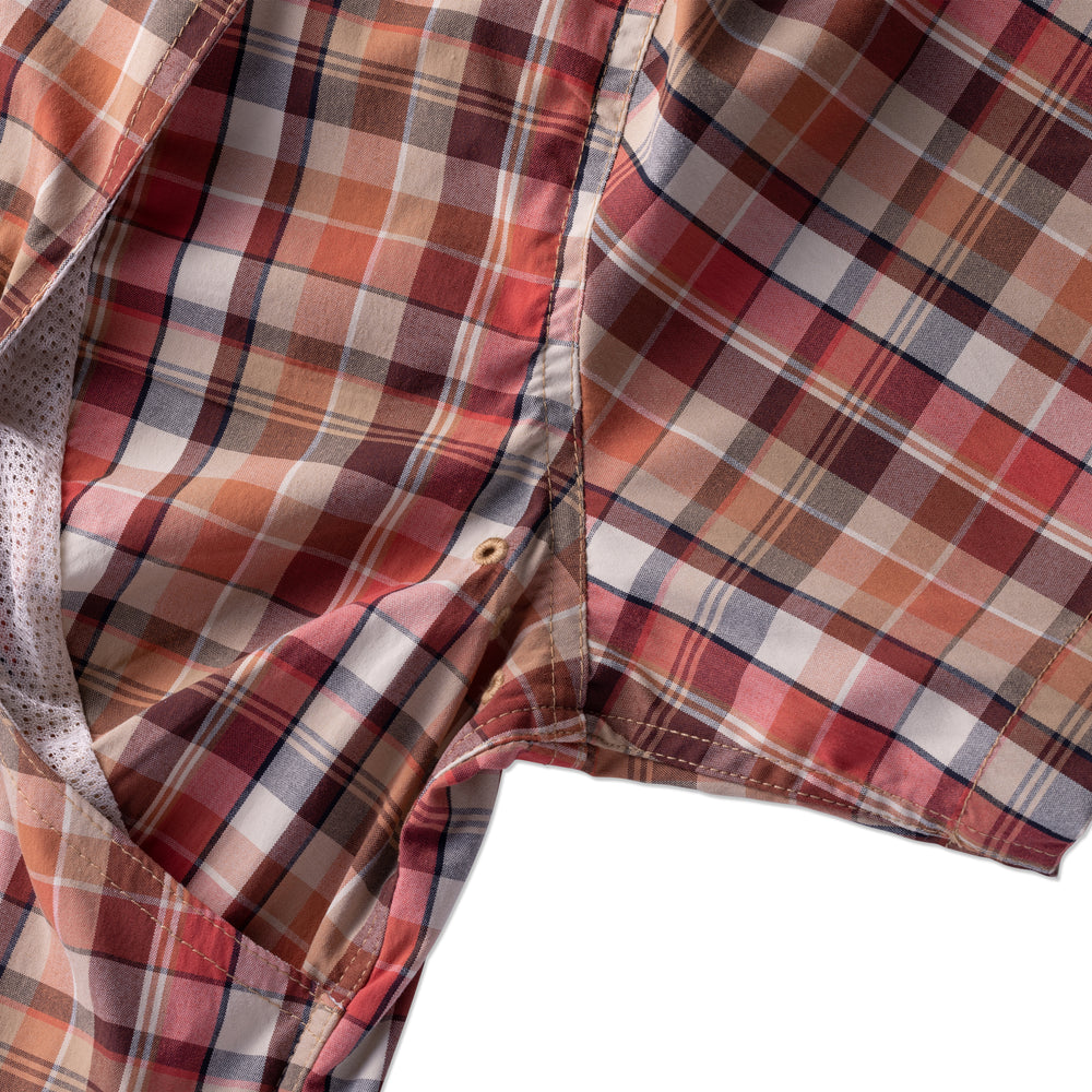 Signature Fishing Shirt - Short Sleeve - Copper River Plaid