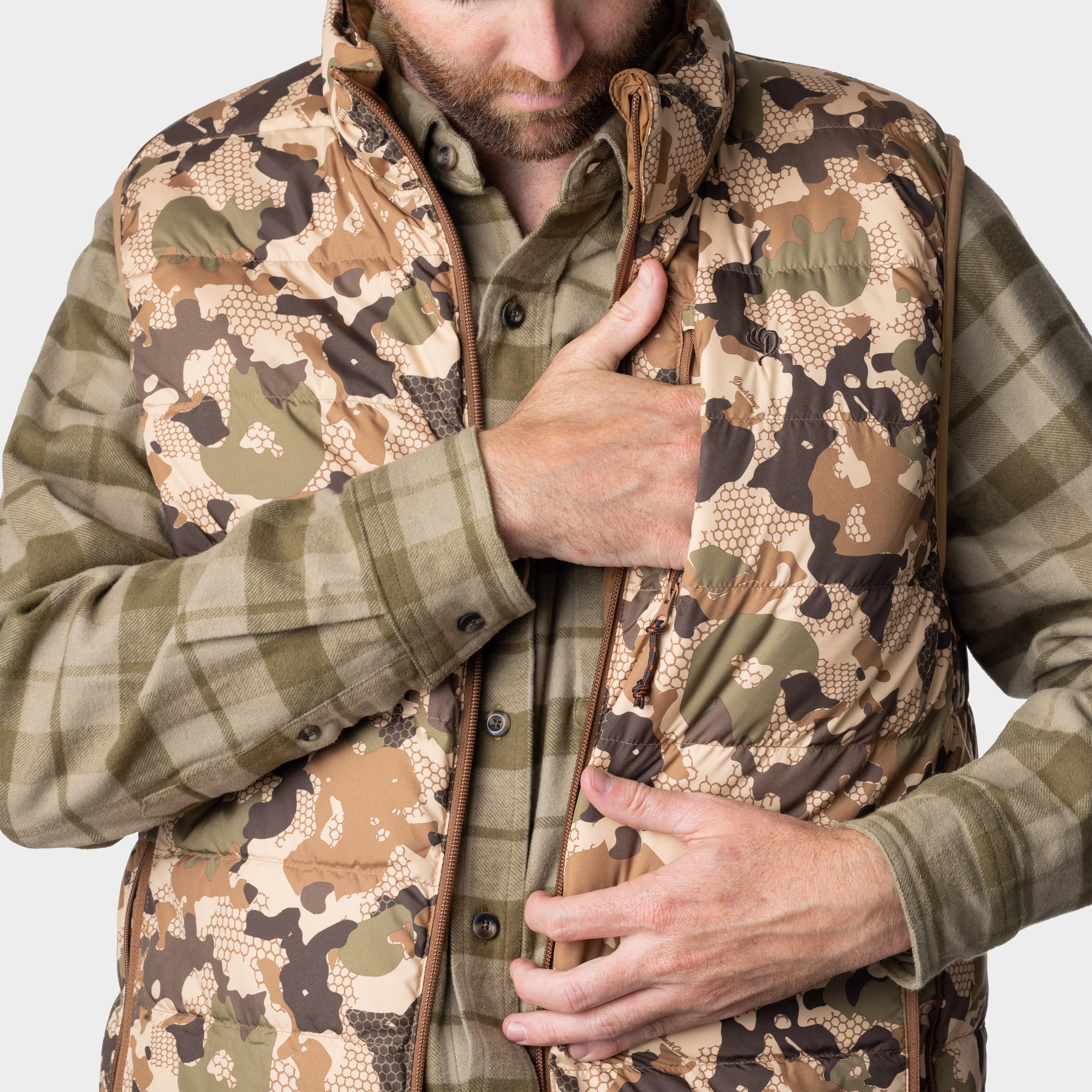M's DryDown Reversible Vest - Pintail / Wetland