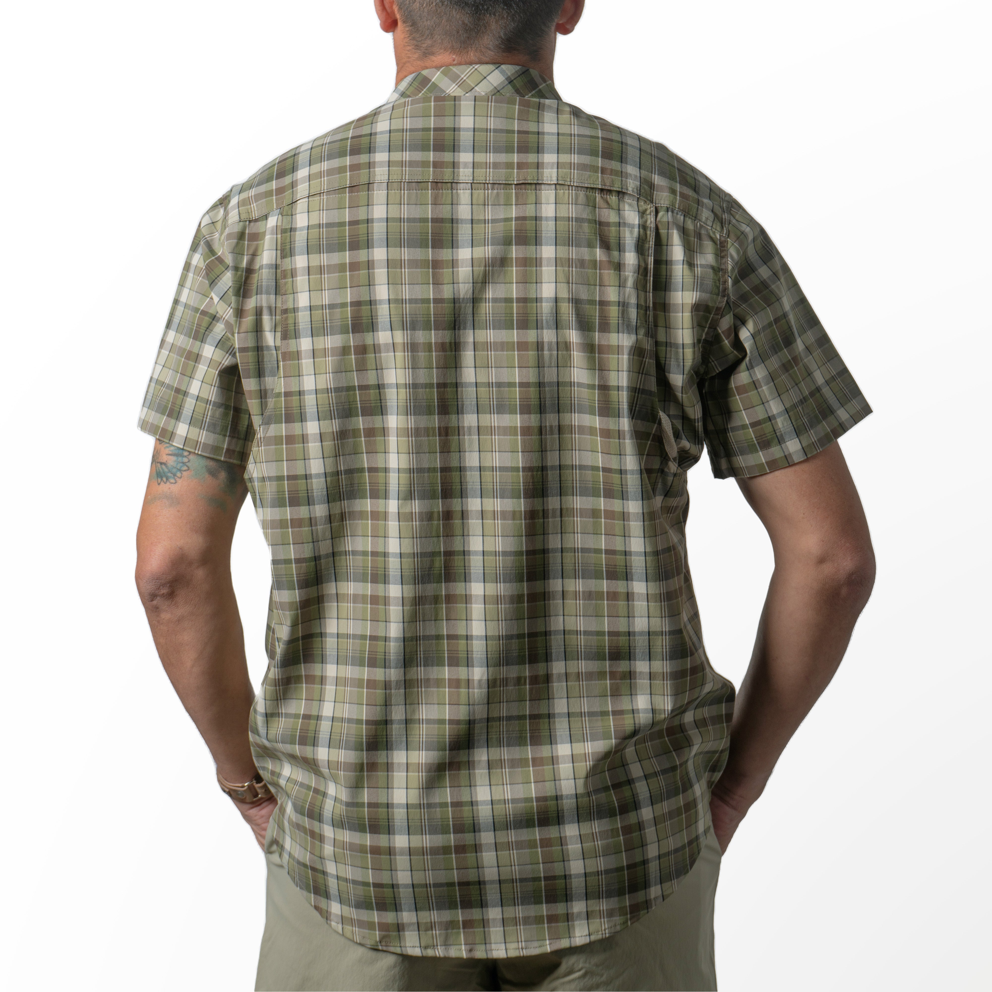 M's Signature Fishing Shirt Short Sleeve - Teton Plaid