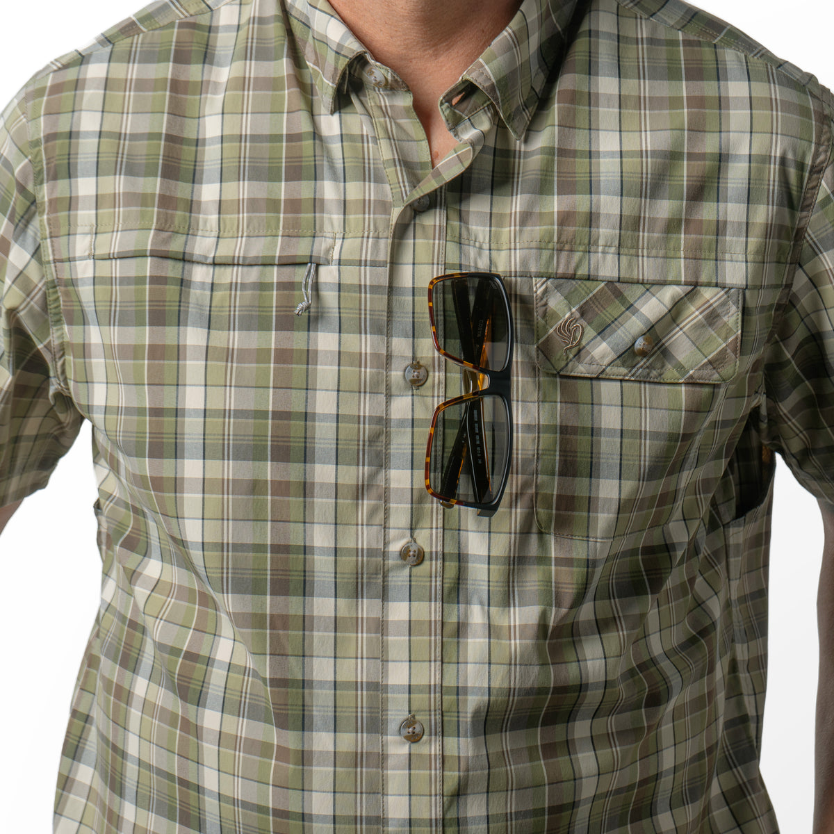 Signature Fishing Shirt - Short Sleeve - Teton Plaid, L